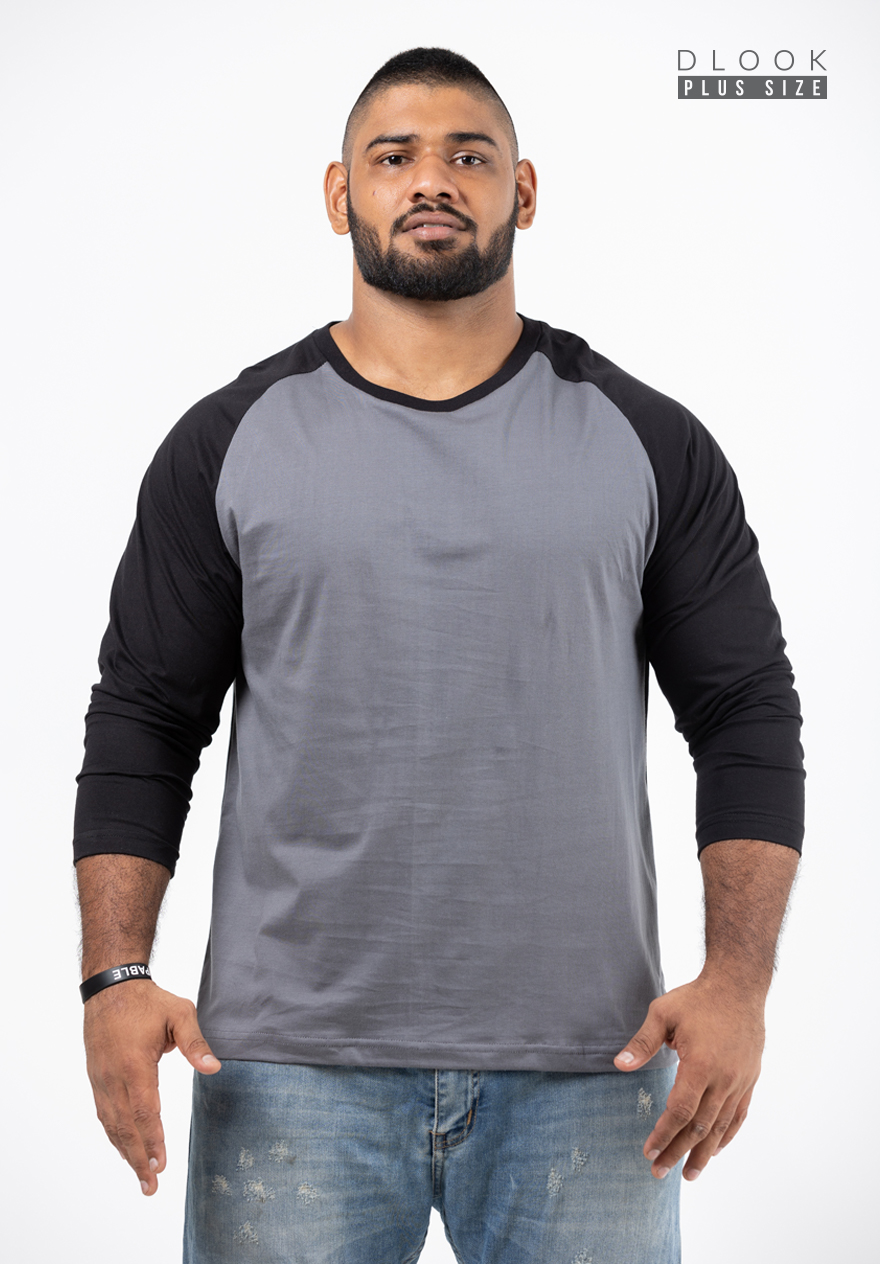 Plus size long store sleeve t shirts